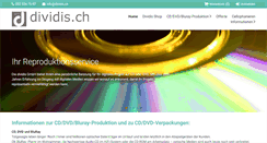 Desktop Screenshot of dividis.ch